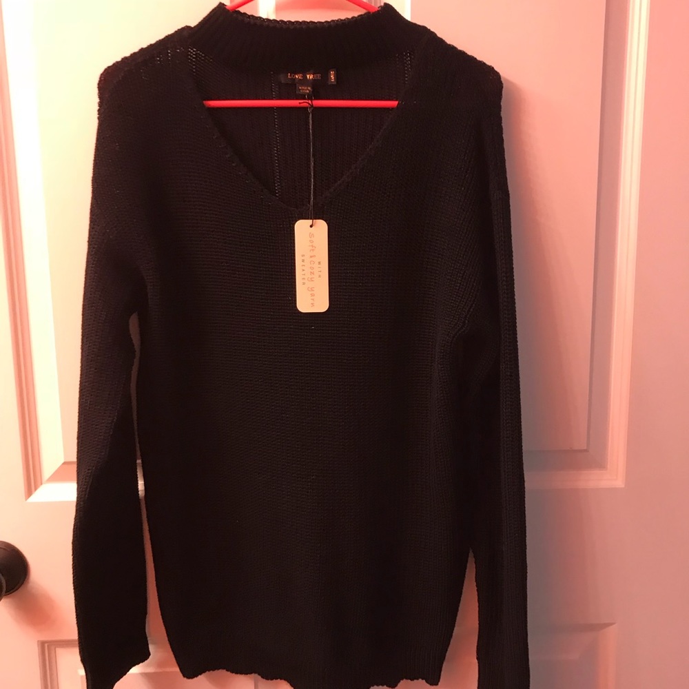 Choker sweater
